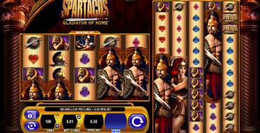 Spartacus Gladiator of Rome: Игровой автомат