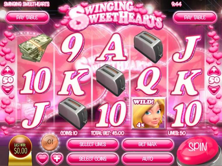 Видео покер Swinging Sweethearts демо-игра