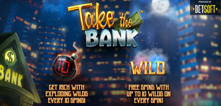 Онлайн слот Take the Bank играть