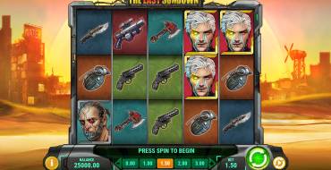 The Last Sundown: Игровой автомат