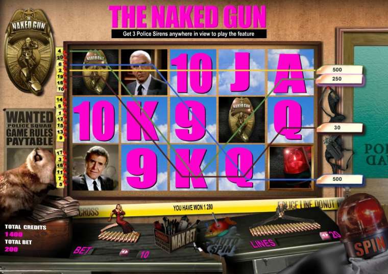 Видео покер The Naked Gun демо-игра
