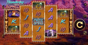 Thundering Buffalo: Игровой автомат