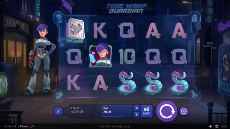 Онлайн слот Time Warp Guardians играть