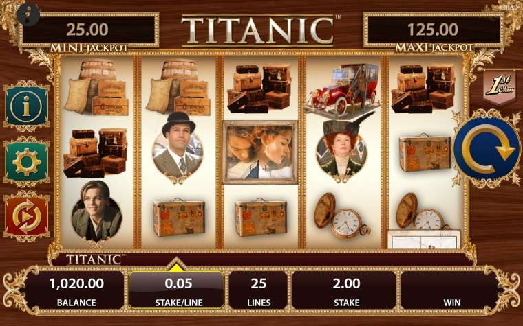 Видео покер Titanic демо-игра