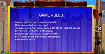 Top Cat Most Wanted Jackpot King: Правила