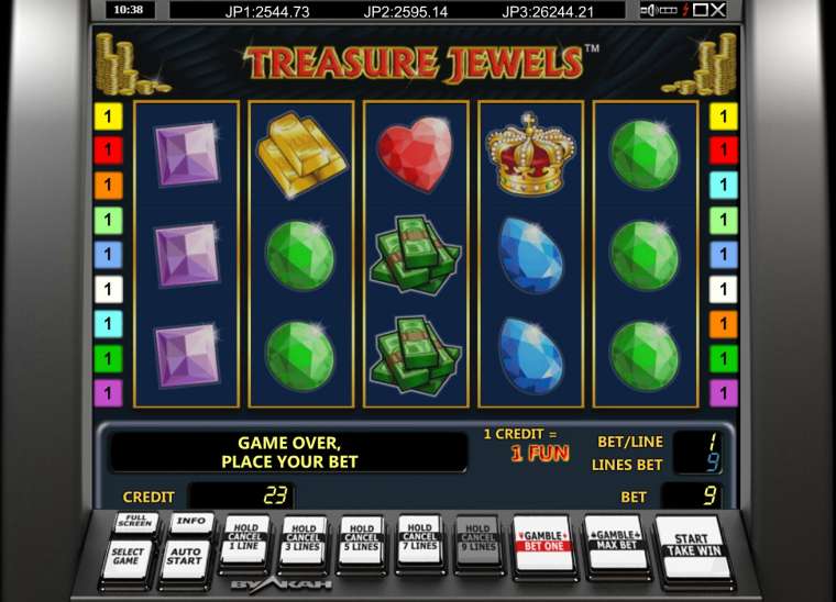 Онлайн слот Treasure Jewels играть