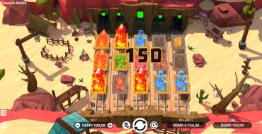 Treasure Mania: Игровой автомат