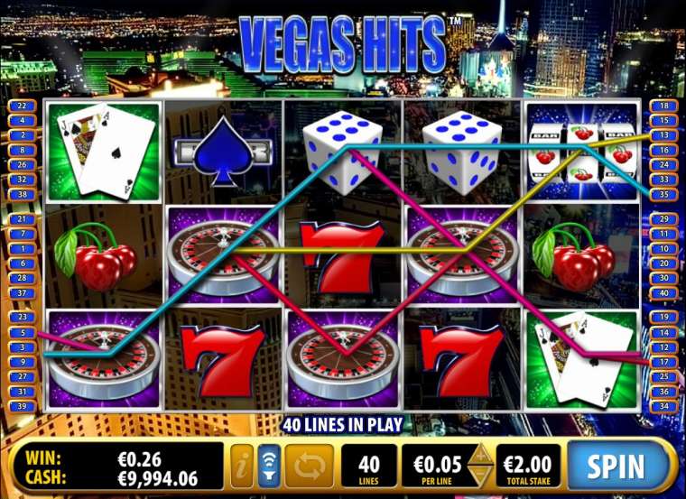 Видео покер Vegas Hits демо-игра