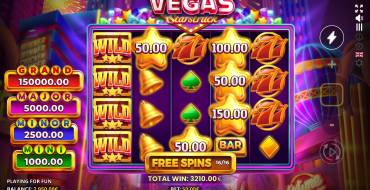 Vegas Starstruck: RUNNING WINS: Фри-спинс