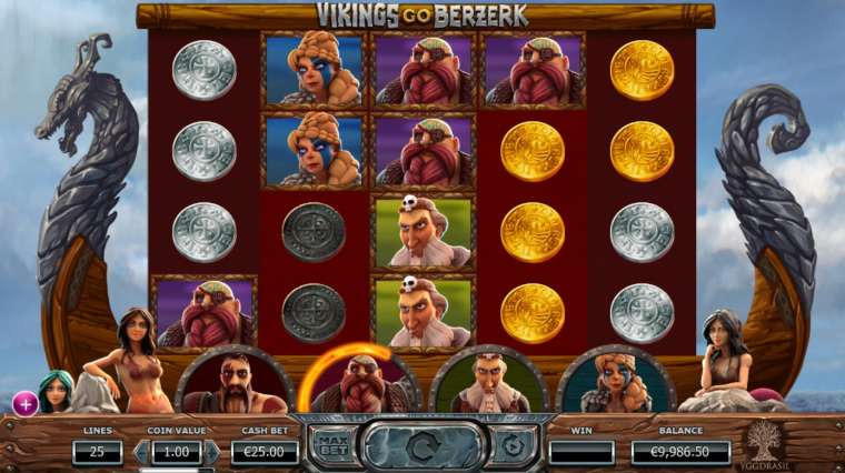 Онлайн слот Vikings Go Berzerk играть