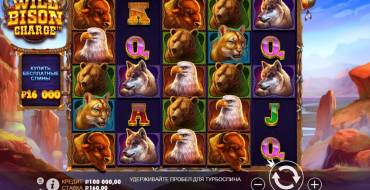 Wild Bison Charge: Игровой автомат