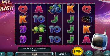 Wild Cherry Blast: Игровой автомат