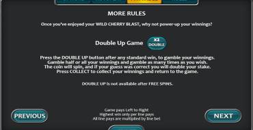 Wild Cherry Blast: Правила
