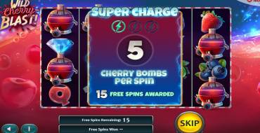 Wild Cherry Blast: Фриспины и/или респины