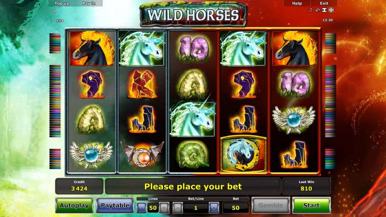 Онлайн слот Wild Horses играть