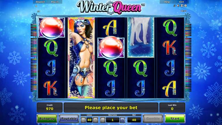 Видео покер Winter Queen демо-игра