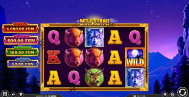 Wolf Strike Hold and Win Extra: Интерфейс