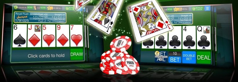 Скриншот заставок в игре виде покер