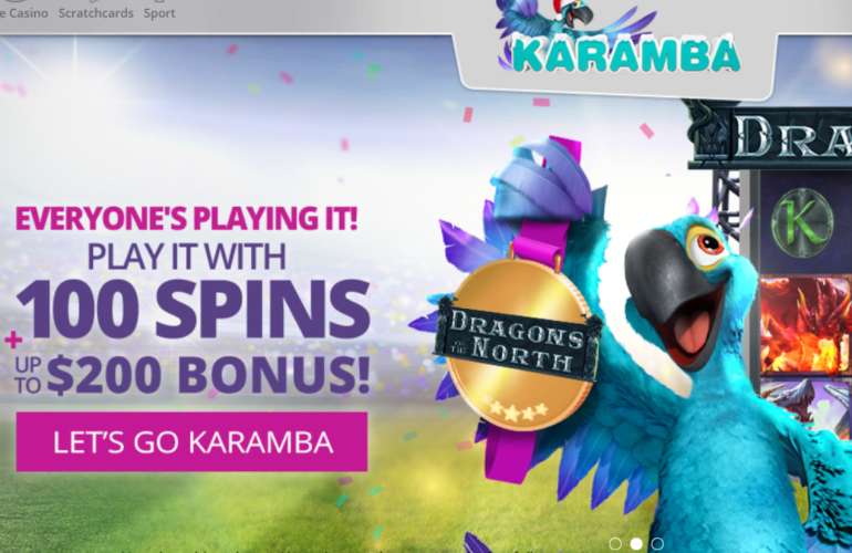 в 20 фриспинов за первый депозит в Karamba Casino 20 фриспинов за первый депозит в Karamba Casino
