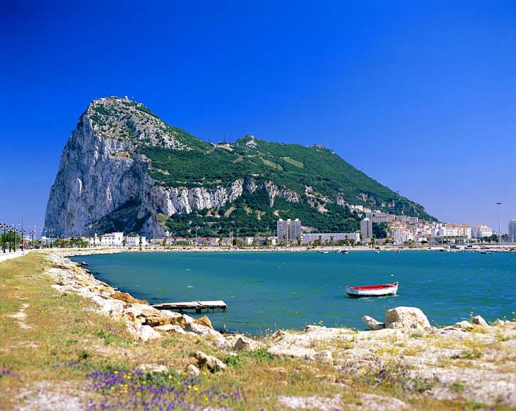 в Гибралтар в Gibraltar