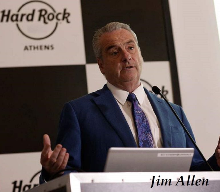 Jim Allen Генеральный директор Hard Rock International Джим Аллен