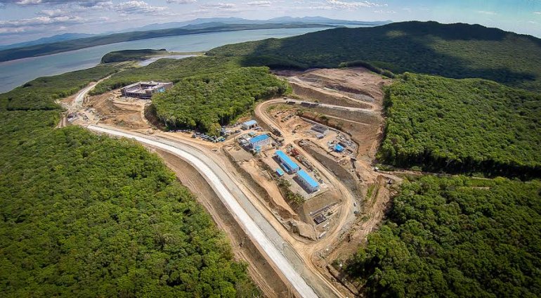 Газопровод к игорной зоне Приморье