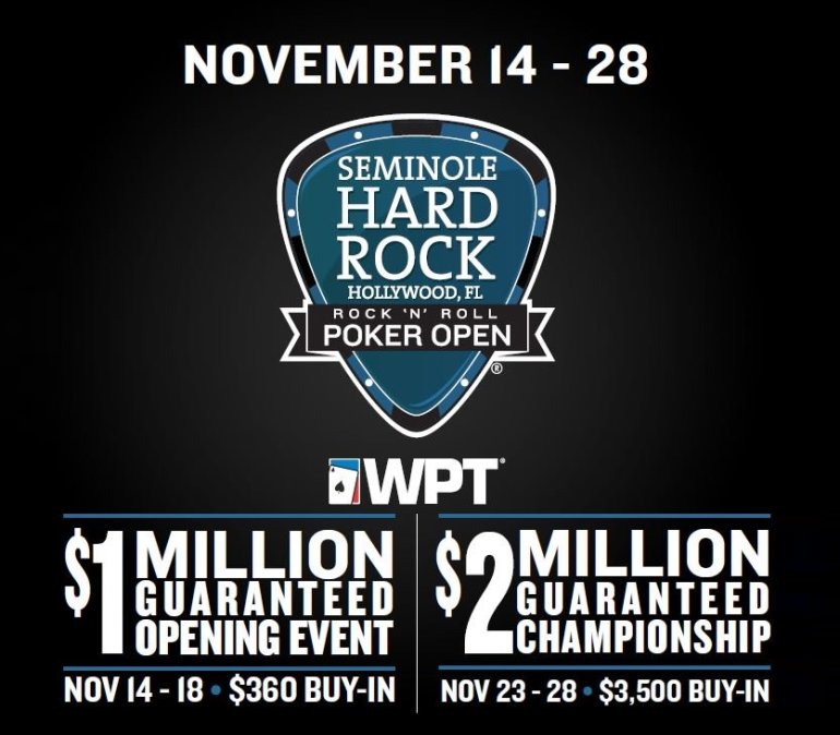 Логотип турнира серии 2018 SHR Rock 'N' Roll Poker Open
