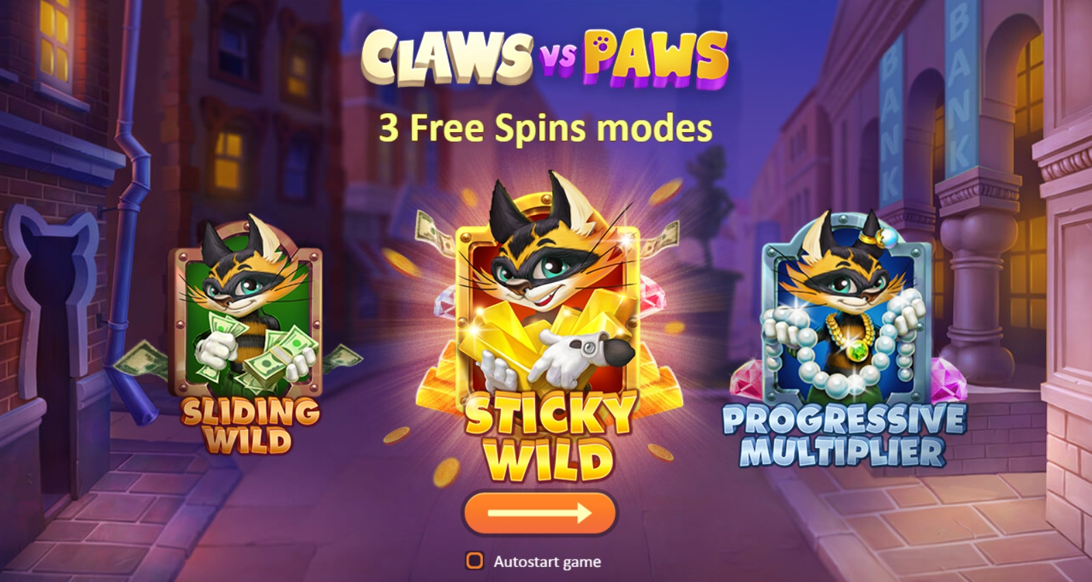 Claws vs Paws video slot