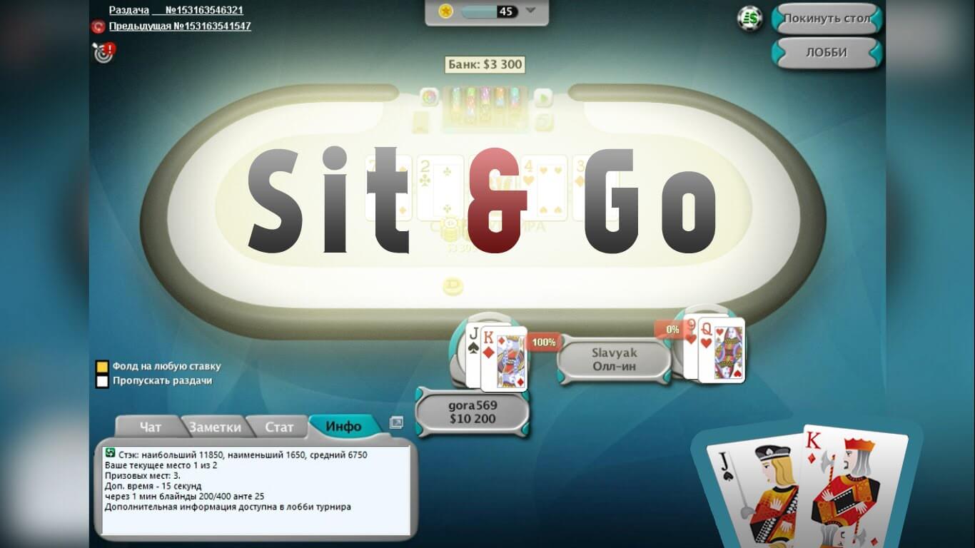 Сит энд Гоу турнир на покер-руме iPoker